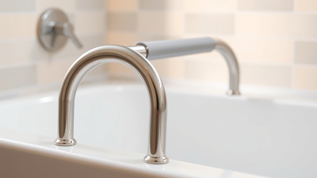 top bathroom safety rails