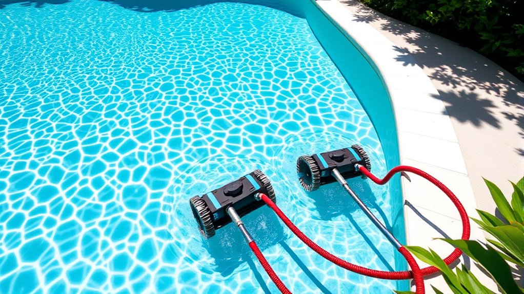 top booster pump pool cleaners