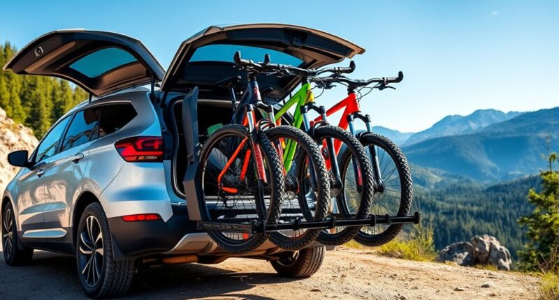 top car bike rack options