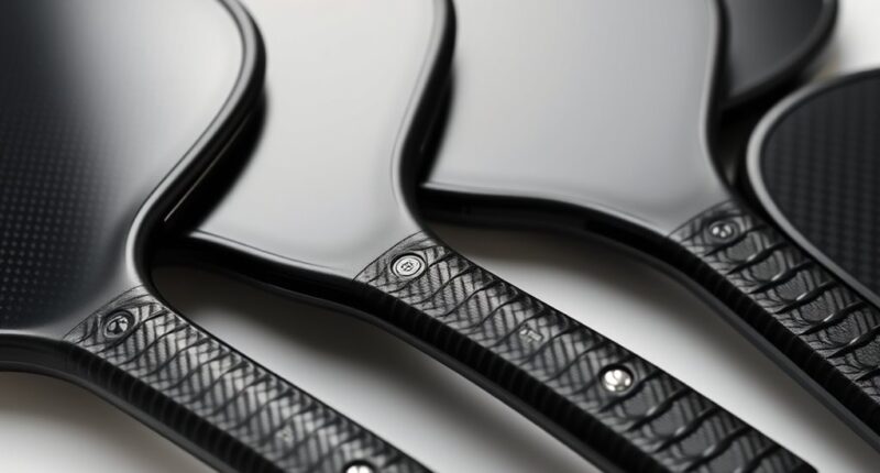 top carbon fiber pickleball paddles