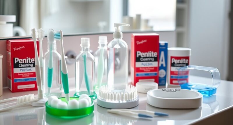 top denture cleaning kits