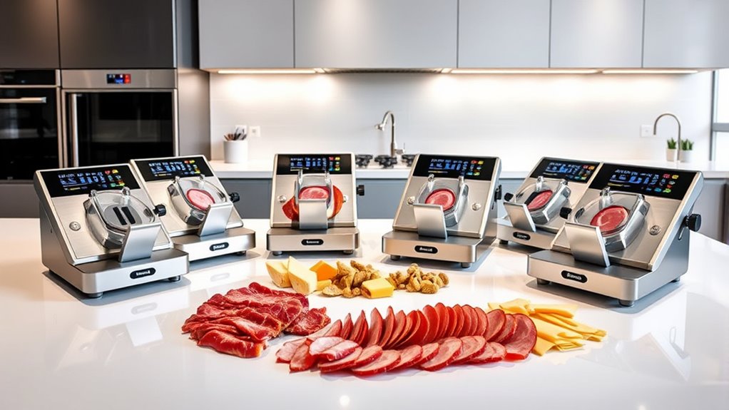 top digital meat slicers
