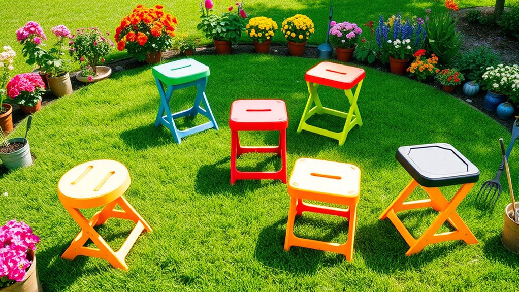 top ergonomic gardening stools