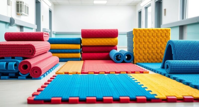 top fall prevention mats