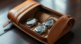 top leather watch storage