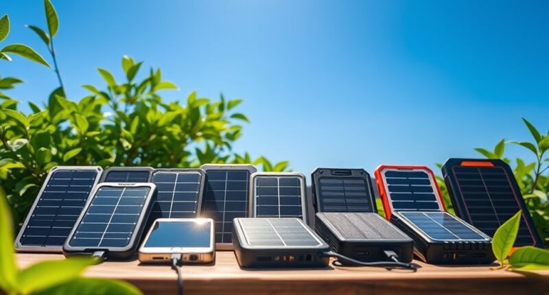 top portable solar charging devices
