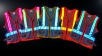top reflective running vests