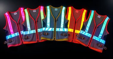 top reflective running vests