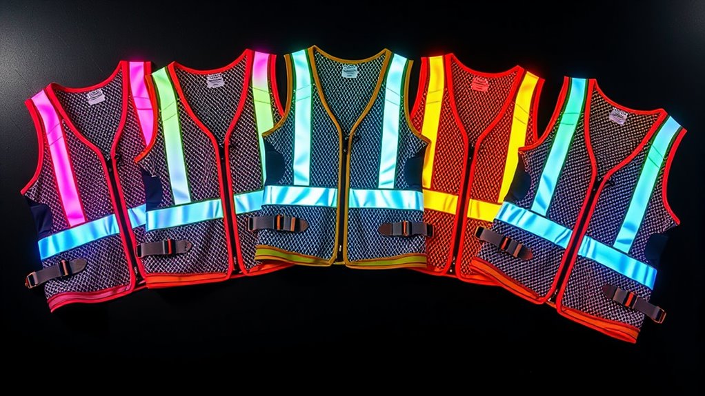 top reflective running vests