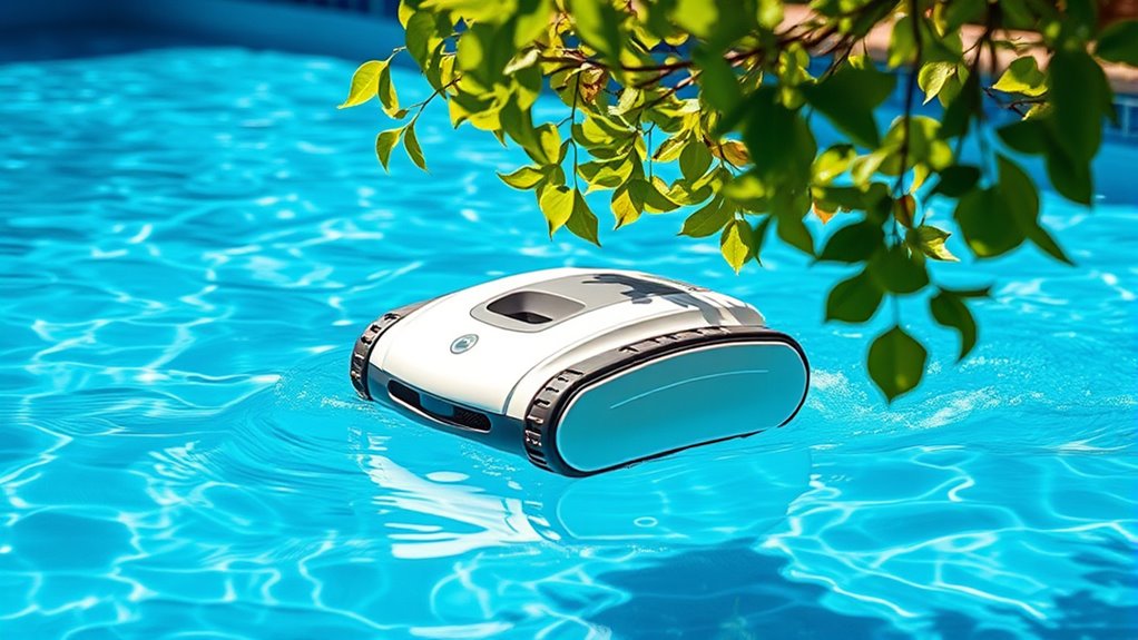top robotic leaf pool cleaners