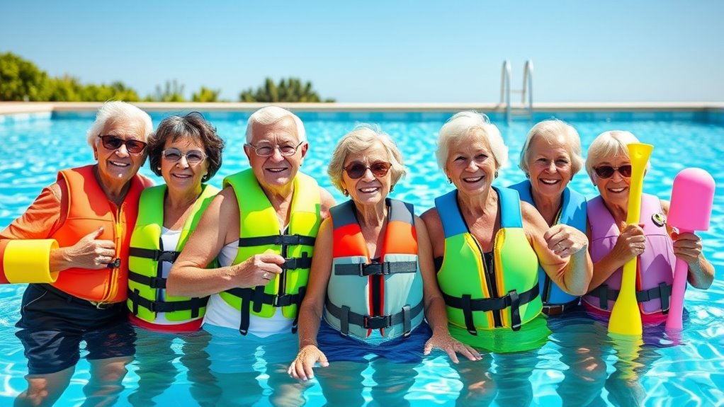top senior swim safety aids