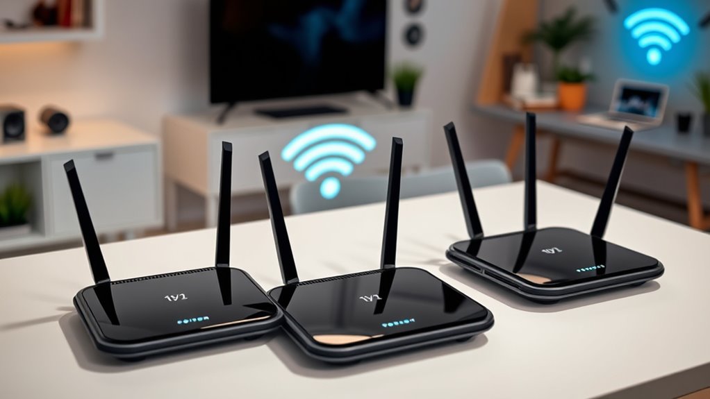 top tri band router picks