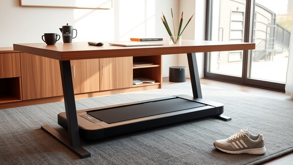 top under desk treadmills