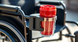 top wheelchair drink holders