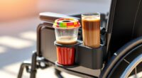 top wheelchair drink holders