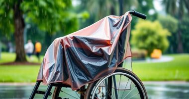top wheelchair rain covers