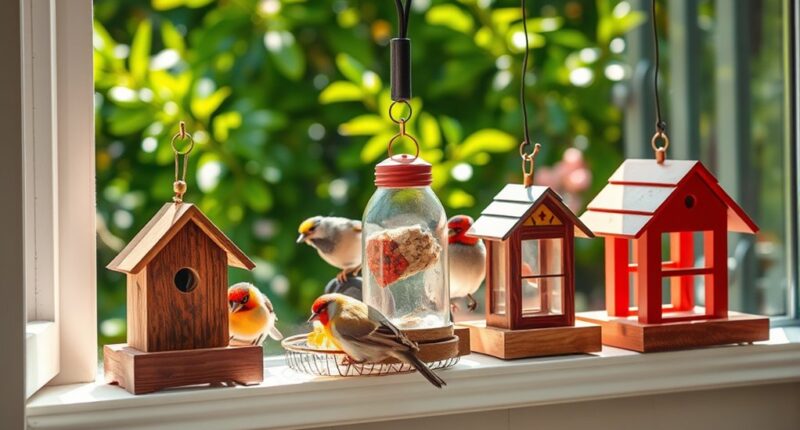 top window bird feeder picks