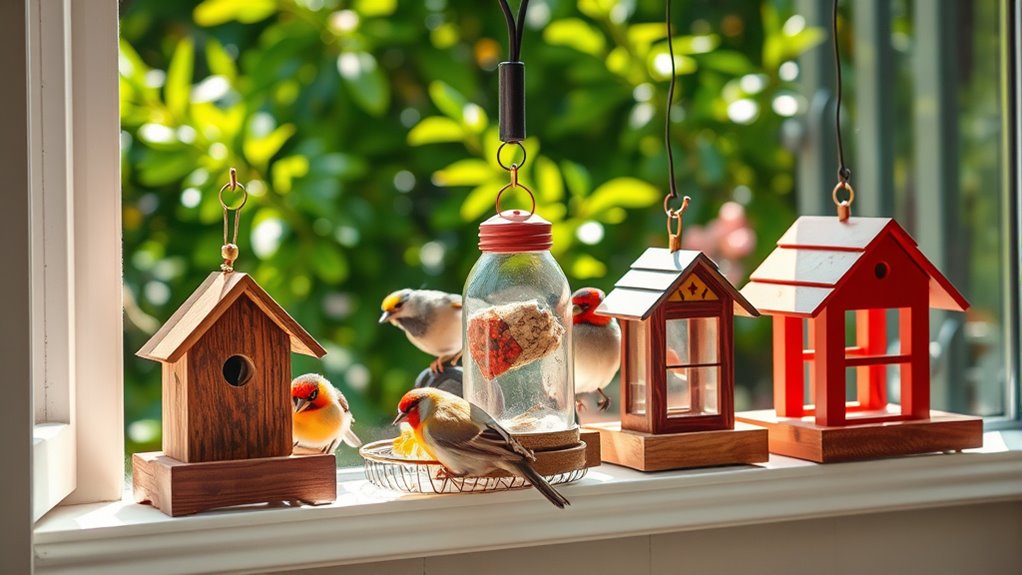 top window bird feeder picks