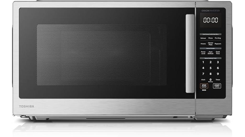 toshiba microwave with sensors