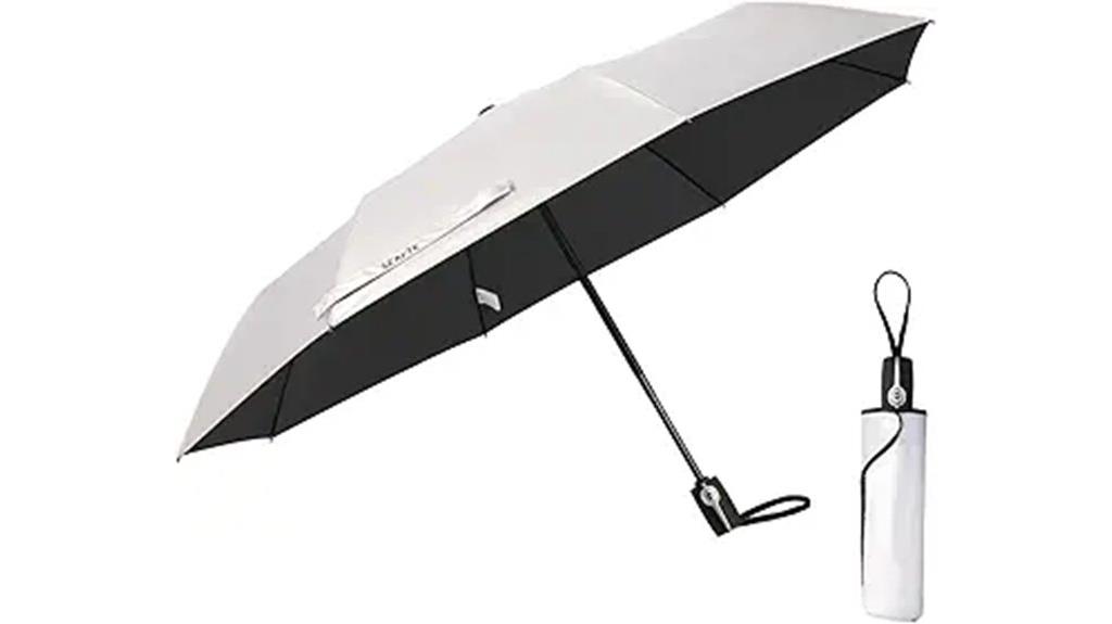 travel sun umbrella with upf
