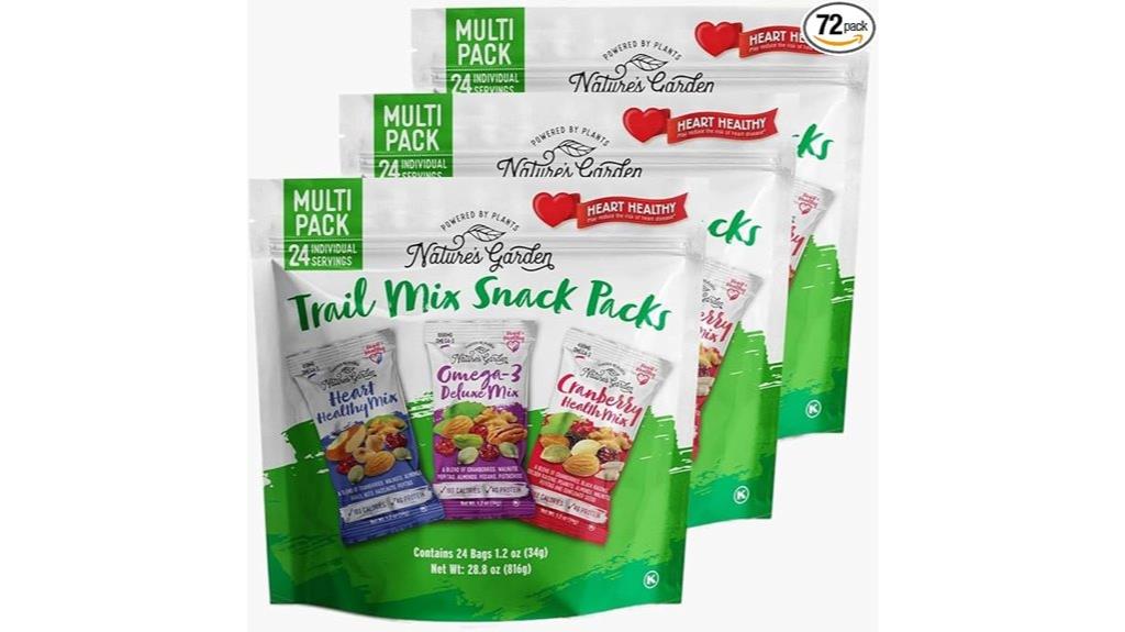 triple pack healthy snack