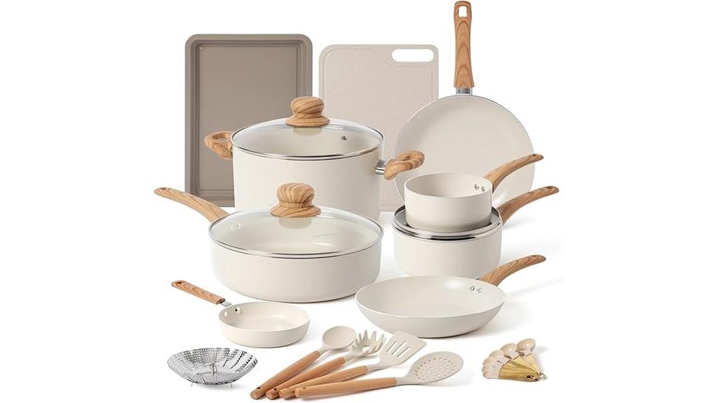 twenty three piece cookware set