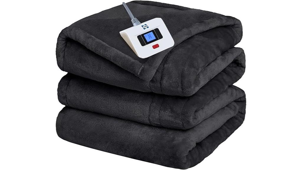 twin size heated blanket