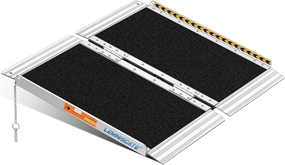 two foot lemniscate wheelchair ramp