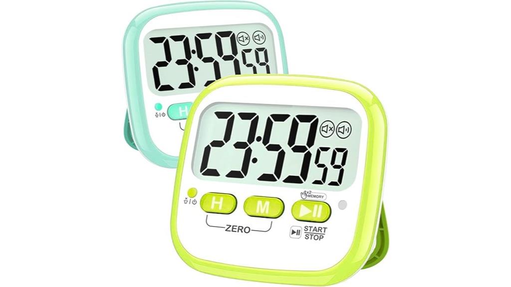two pack classroom timers