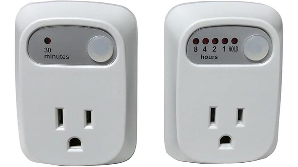 two piece auto shut off timers