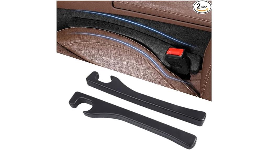 two piece car seat gap filler