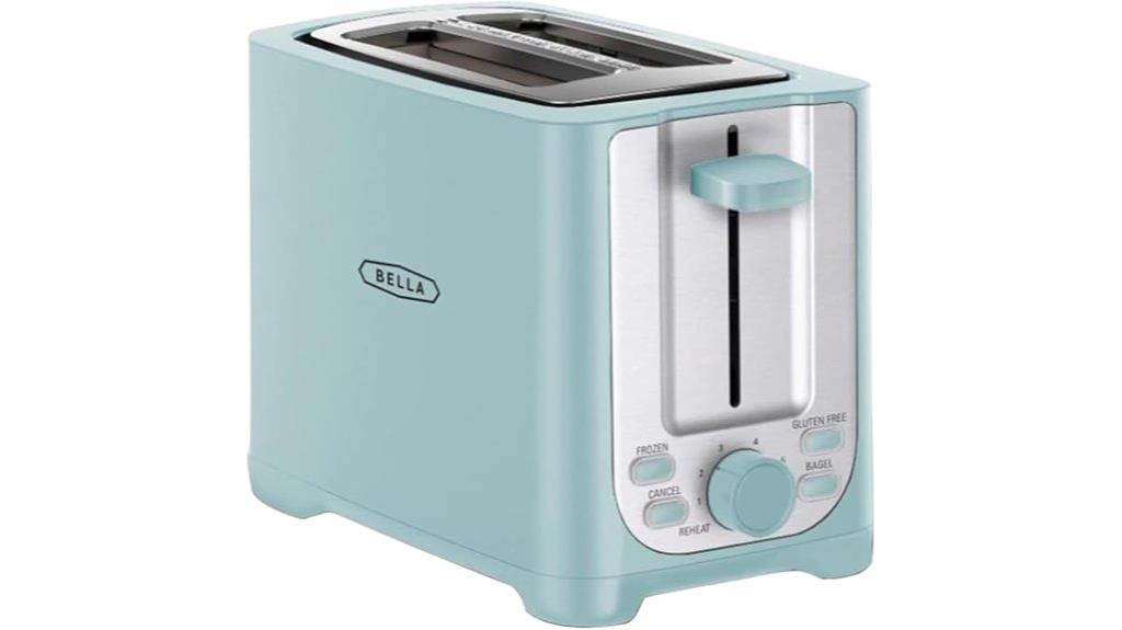 two slice toaster auto shut off