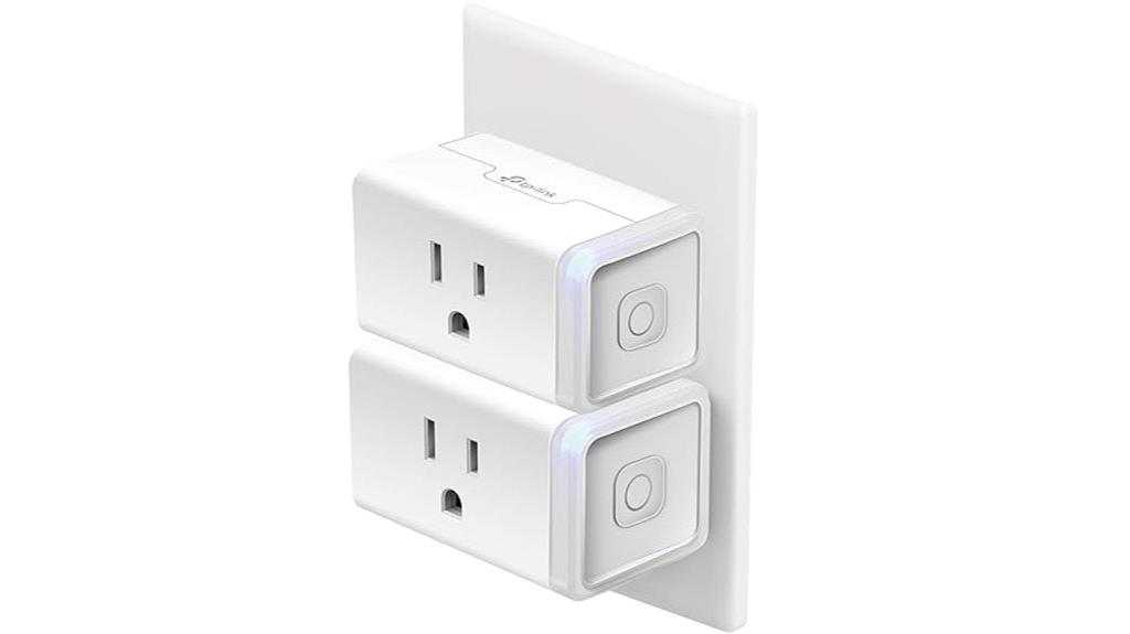 two wi fi smart plugs