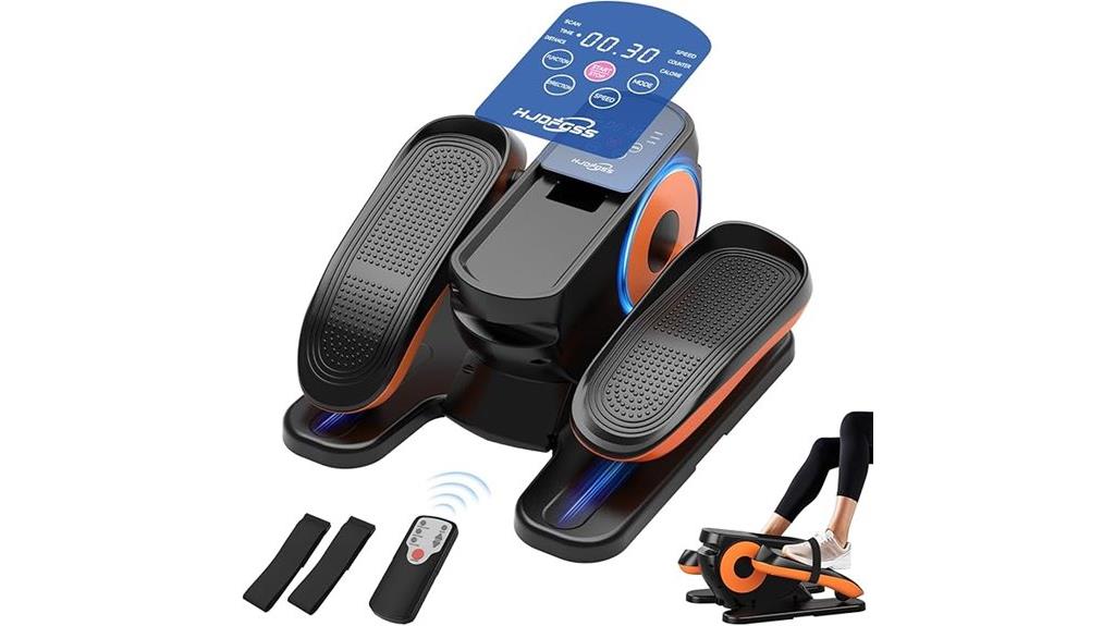 under desk elliptical remote