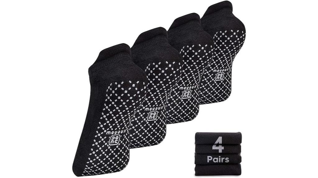 unisex non slip cushioned socks