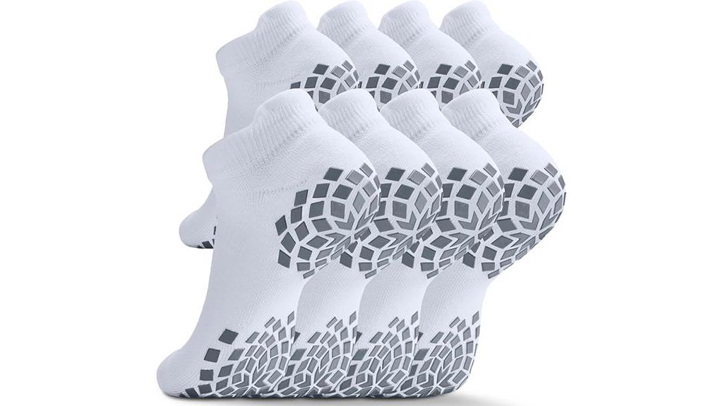 unisex pilates grip socks