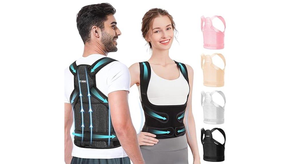 universal posture support brace