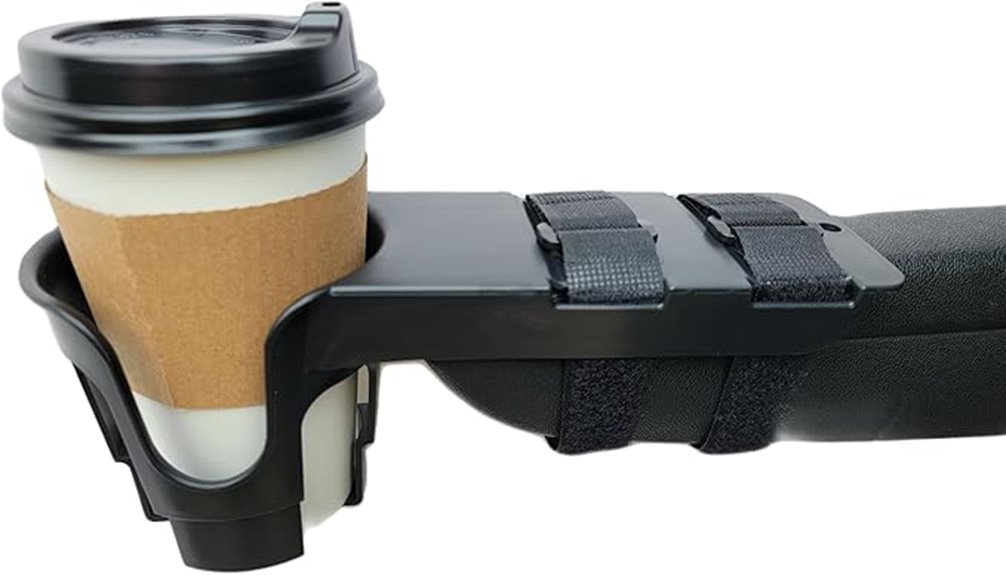universal wheelchair cup holder