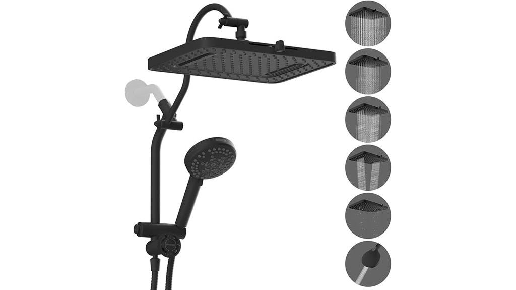 upgraded 13 shower head