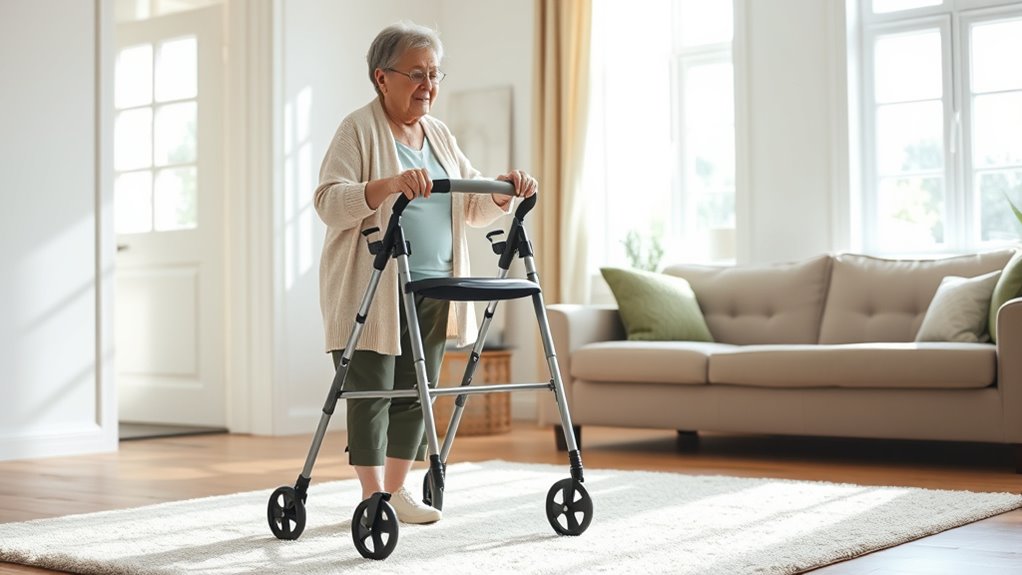 use mobility aids safely