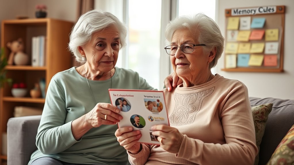 use visual memory aids