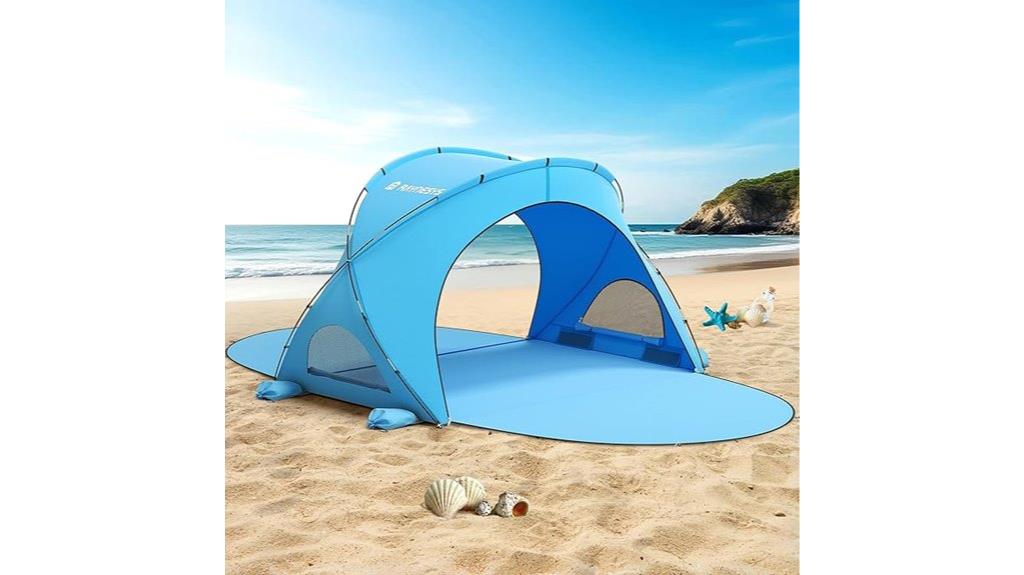 uv protection beach tent