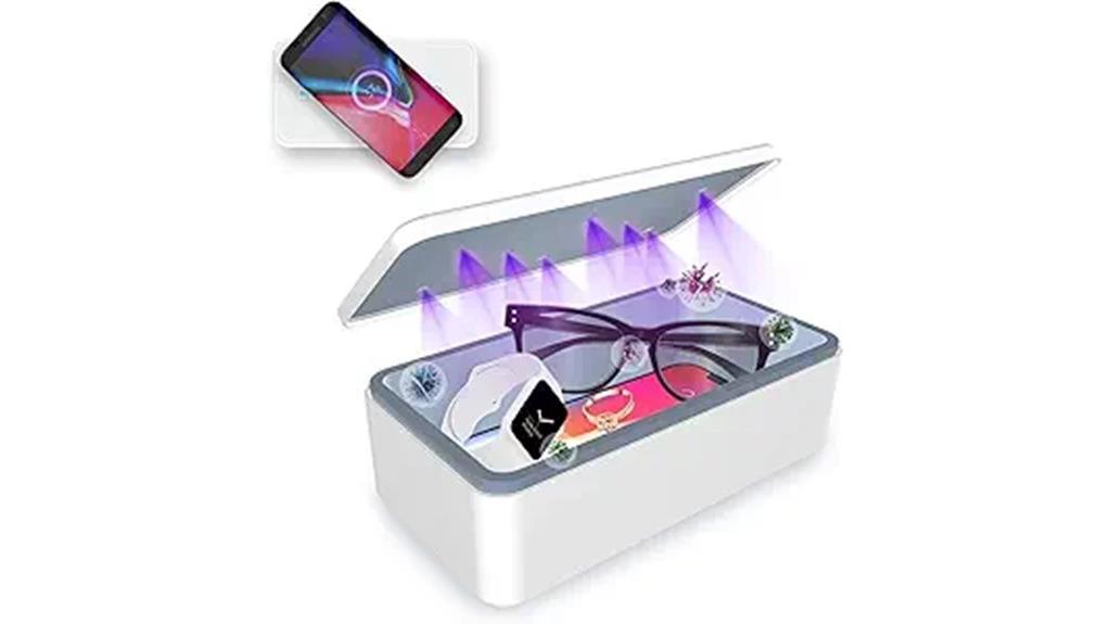 uv sanitizer with charger