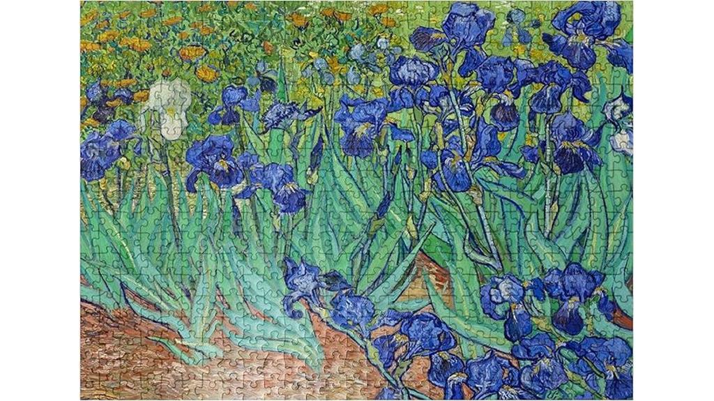 van gogh irises puzzle