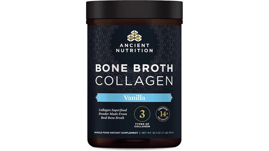 vanilla bone broth collagen