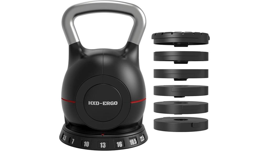 versatile 7 in 1 kettlebell