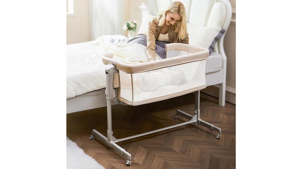 versatile baby bedside crib