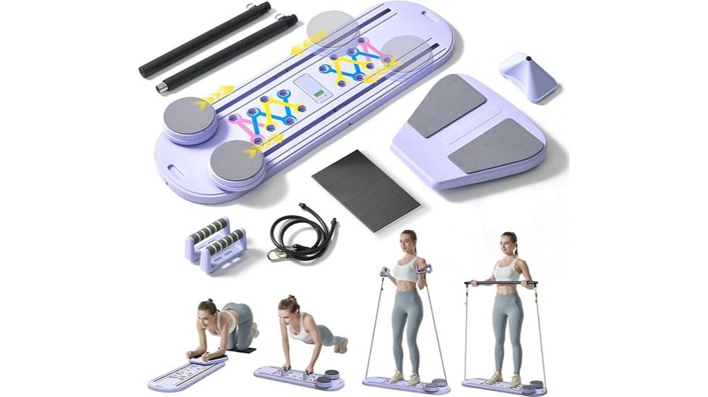 versatile foldable pilates equipment