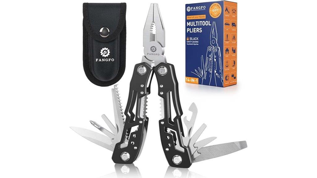 versatile multitool with lock