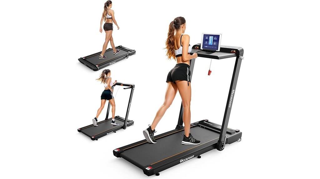 versatile under desk treadmill